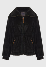 Hanorac cu fermoar din fleece pentru femei