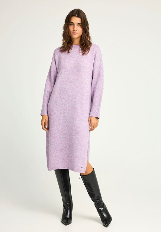 Rochie midi tricotată