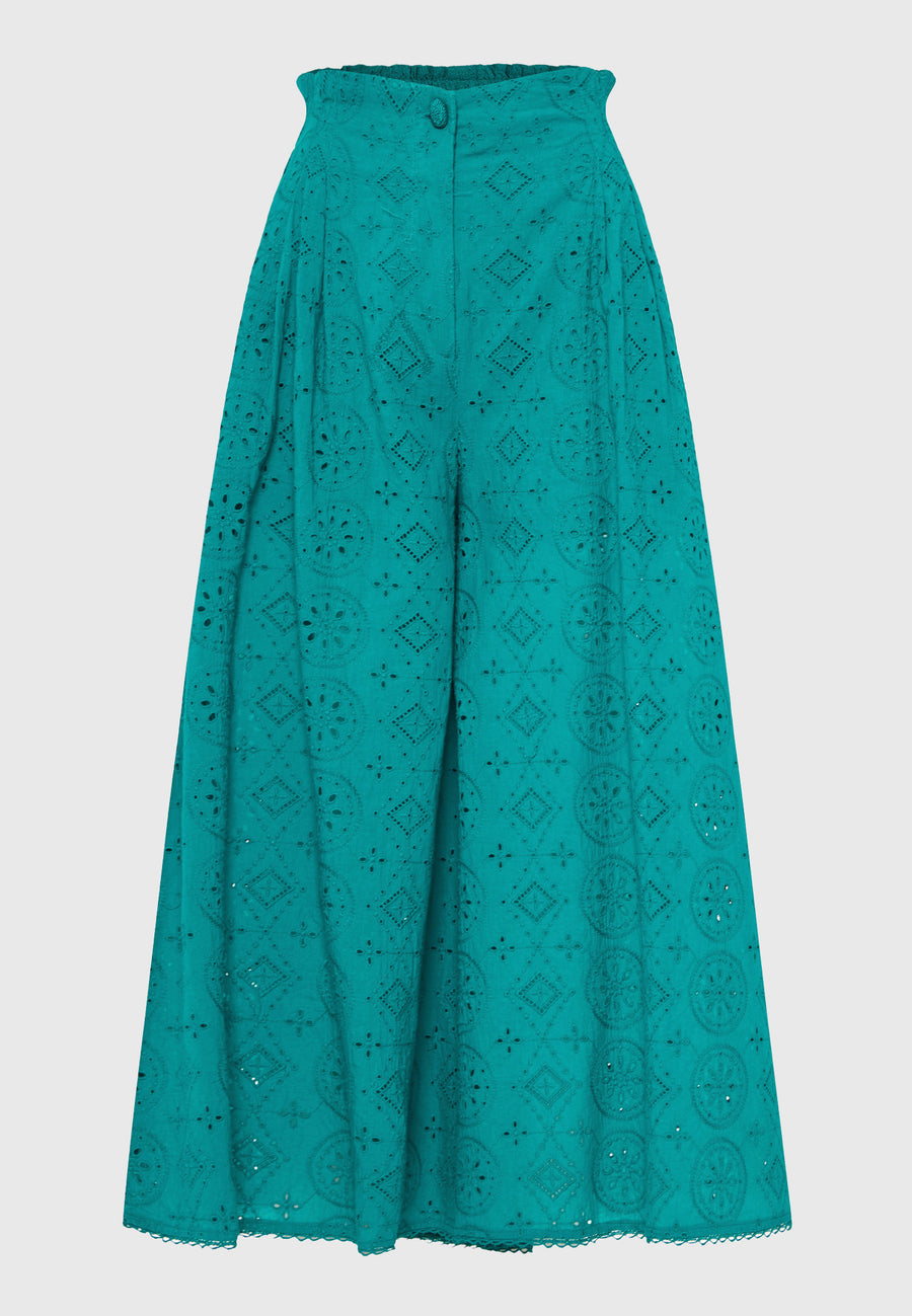 Pantaloni palazzo relaxați de damă