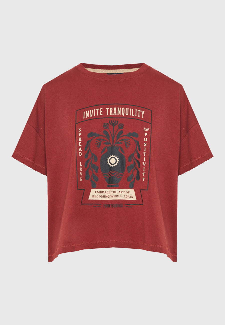 Tricou lejer de damă cu imprimeu