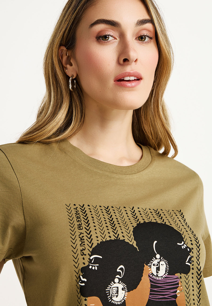 Women's t-shirt with graphic print