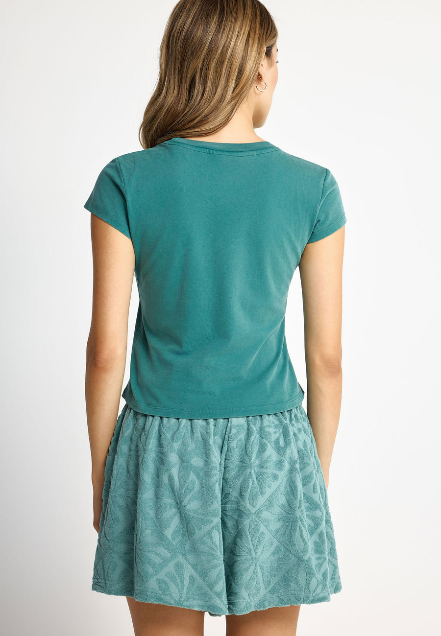 Women's slim t-shirt with print