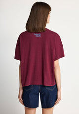 Women's cotton t-shirt with print