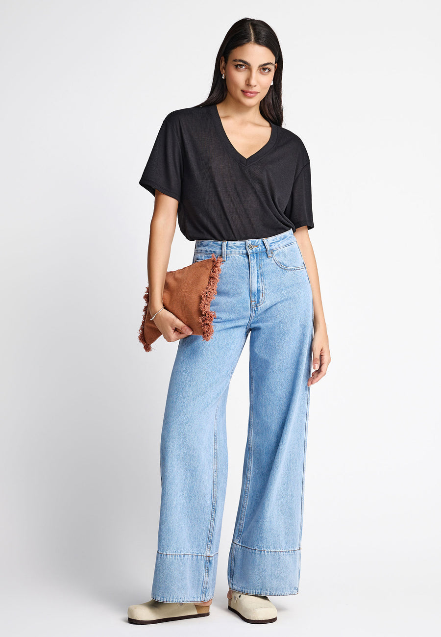 Women's rib t-shirt