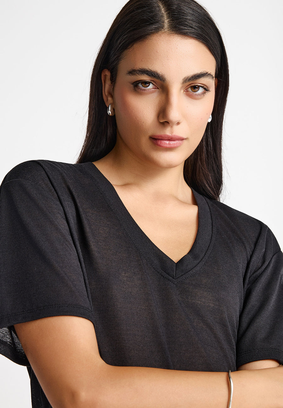 Women's rib t-shirt