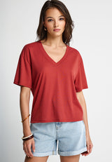 Women's rib t-shirt