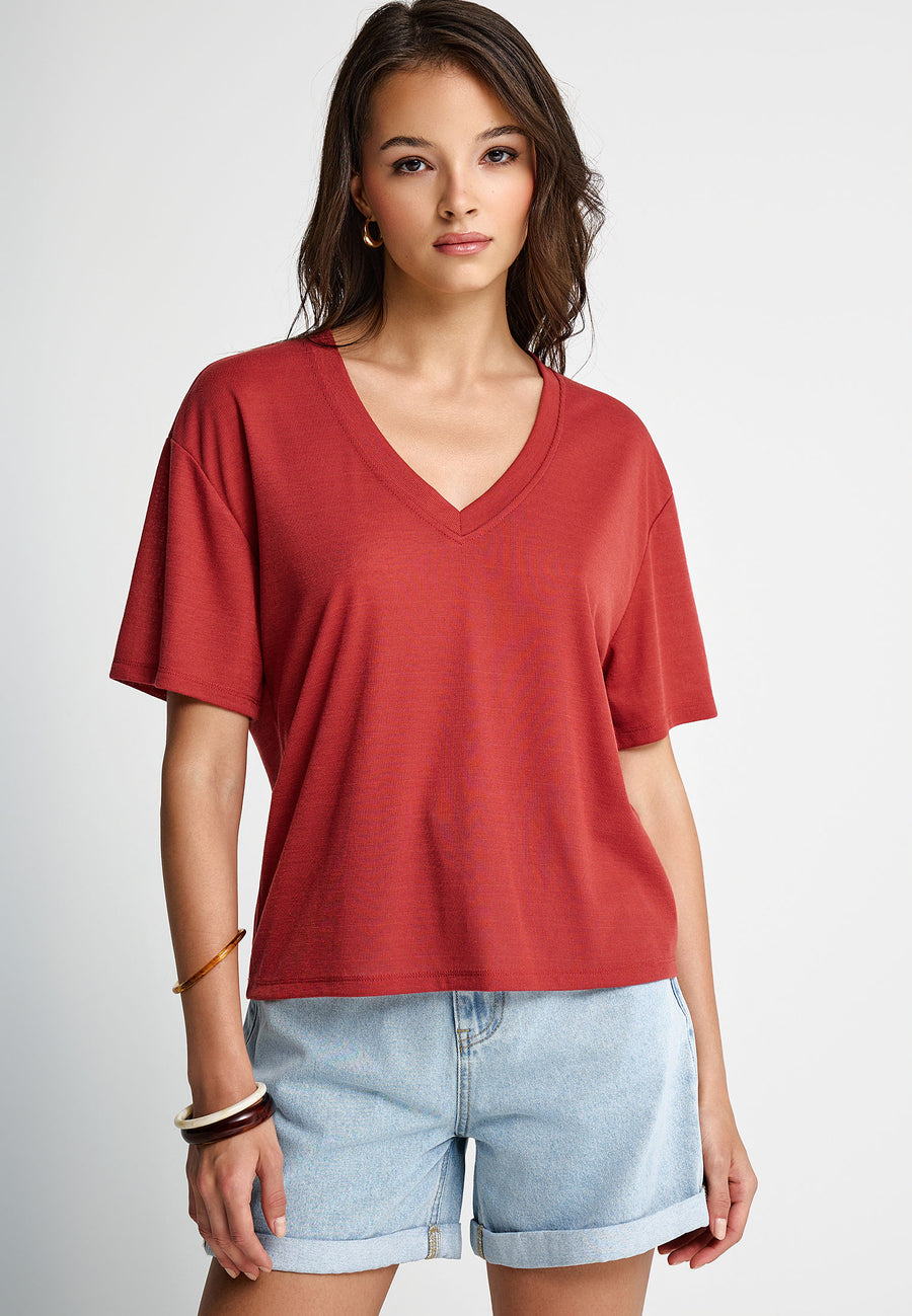 Women's rib t-shirt