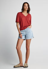 Women's rib t-shirt
