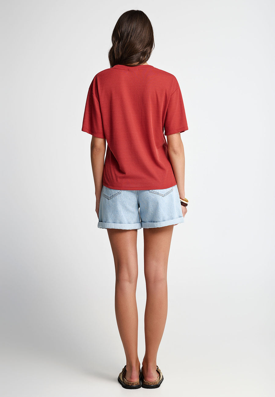 Women's rib t-shirt