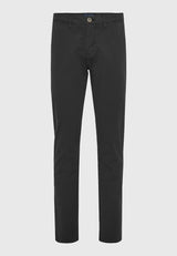 Pantaloni chino bărbătești - Esențiale - Negru