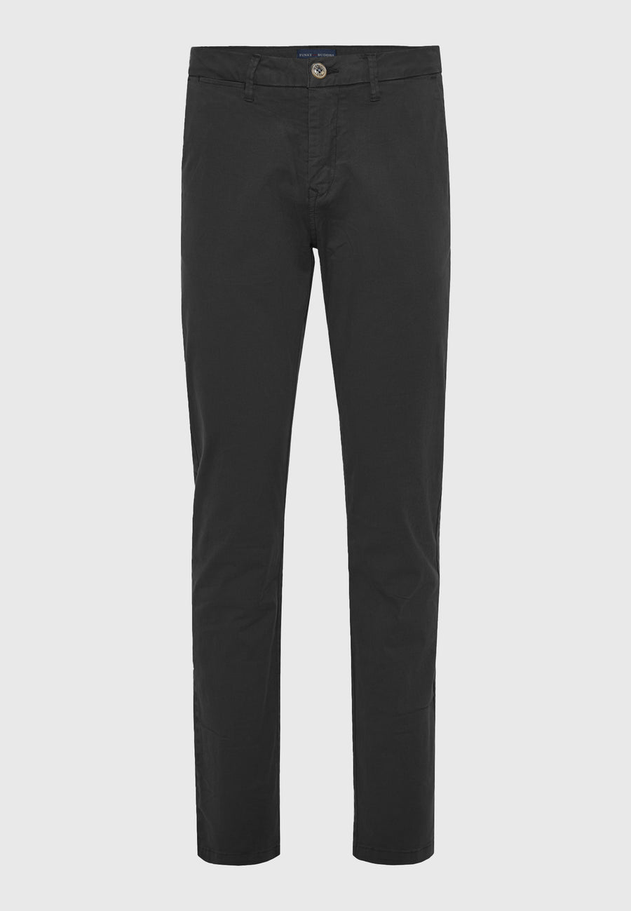 Men's chino pants - The essentials - Black