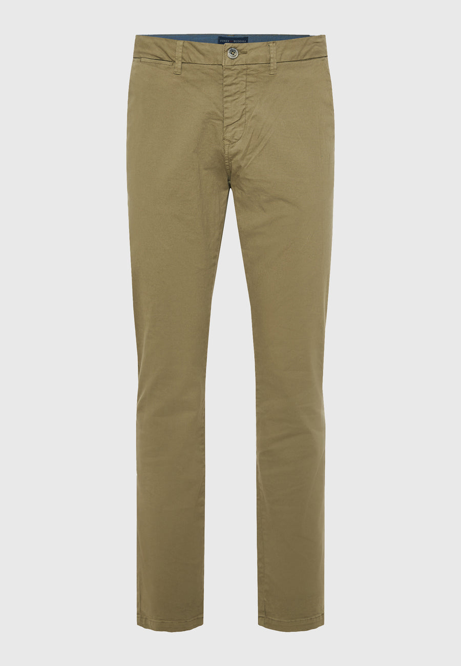 Pantaloni chino pentru bărbați - Esențiale - Oregano