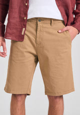 Pantaloni scurți chino bărbătești - Esențiale - Bej