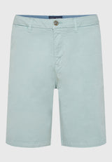 Pantaloni scurți chino pentru bărbați - Esențiale - Aqua deschis