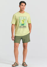 Men's swim shorts - The essentials - Hunter green