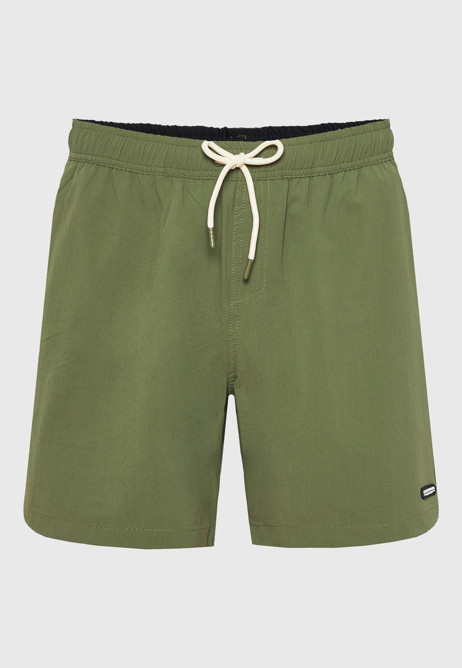 Men's swim shorts - The essentials - Hunter green