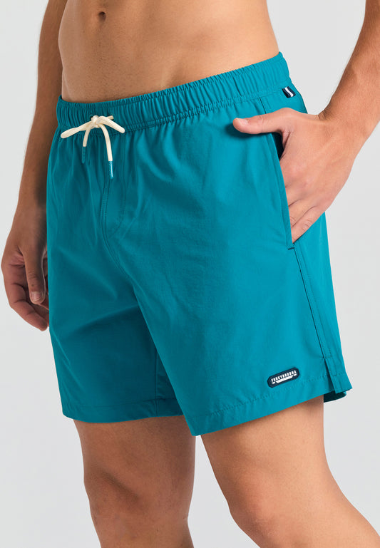 Pantaloni scurți de baie pentru bărbați - Esențiale - Peacock