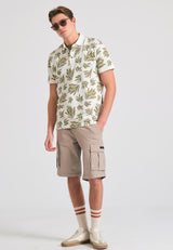 Men's cargo shorts - The essentials - Greige