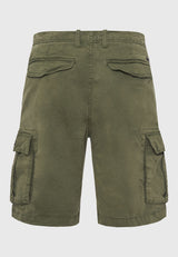 Pantaloni scurți cargo pentru bărbați - Esențiale - Kaki