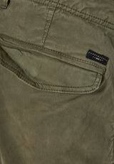 Pantaloni scurți cargo pentru bărbați - Esențiale - Kaki