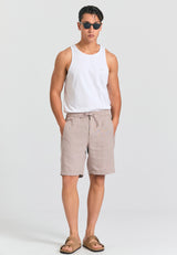 Men's comfort fit garment dyed shorts