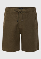Men's comfort fit garment dyed shorts