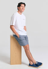 Men's comfort fit garment dyed shorts