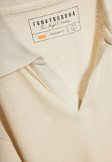 Tricou polo din amestec de in, croială relaxată - Sugar