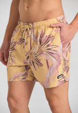 Pantaloni scurți de baie pentru bărbați cu imprimeu tropical - Ananas