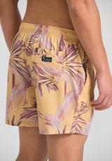 Pantaloni scurți de baie pentru bărbați cu imprimeu tropical - Ananas
