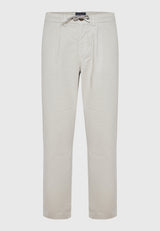 Comfort fit garment dyed chino pants - Mist grey