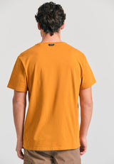 Tricou din bumbac organic cu imprimeu în relief - Dijon