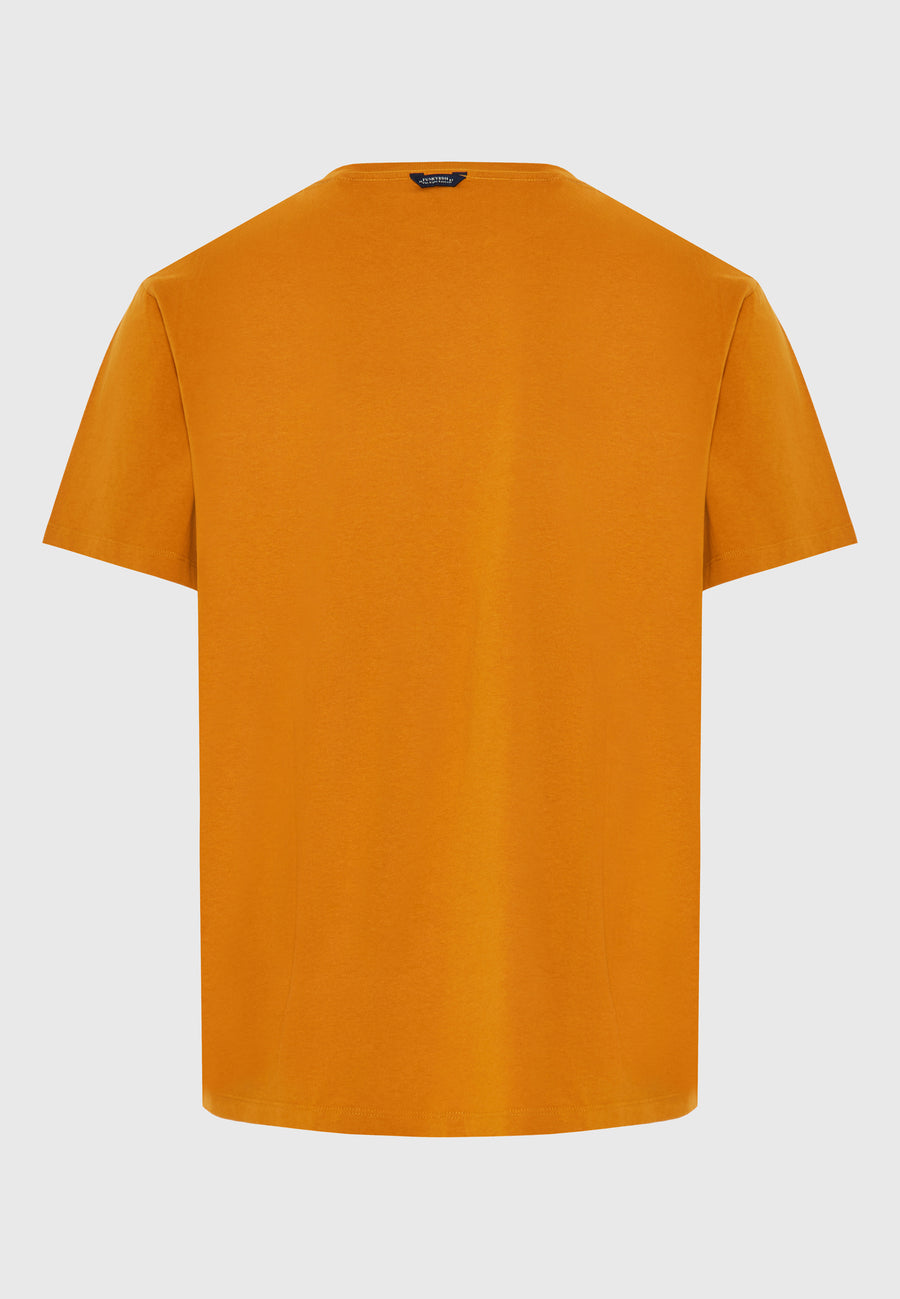Tricou din bumbac organic cu imprimeu în relief - Dijon