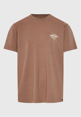 Tricou lejer cu imprimeu artistic pe spate - Cigar