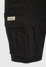 Pantaloni scurți cargo confortabili - Negri