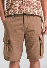 Pantaloni scurți cargo confortabili - Cigar