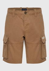 Pantaloni scurți cargo confortabili - Cigar