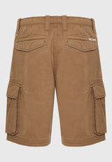 Pantaloni scurți cargo confortabili - Cigar