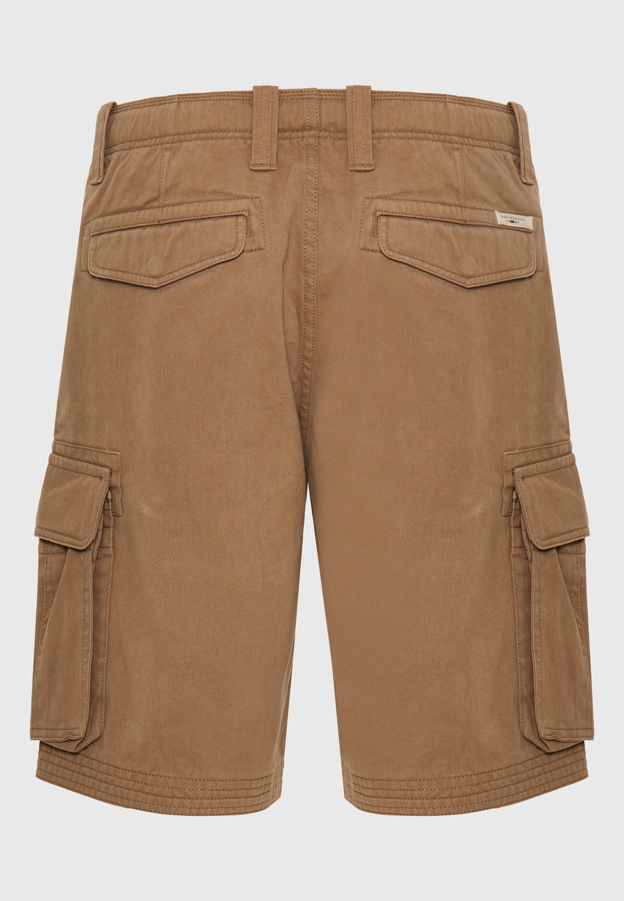 Pantaloni scurți cargo confortabili - Cigar