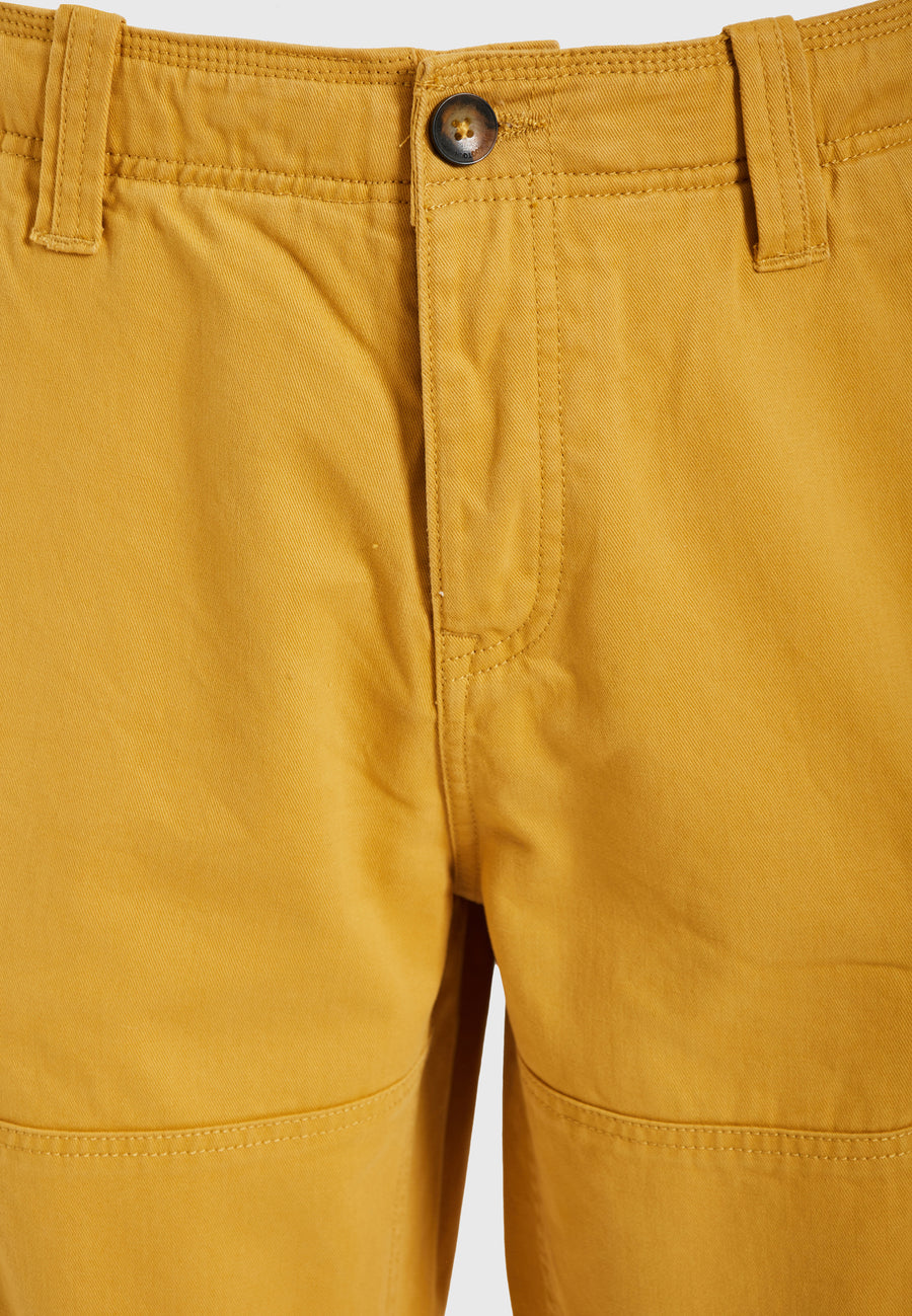 Pantaloni scurți cargo confortabili - Galben mineral
