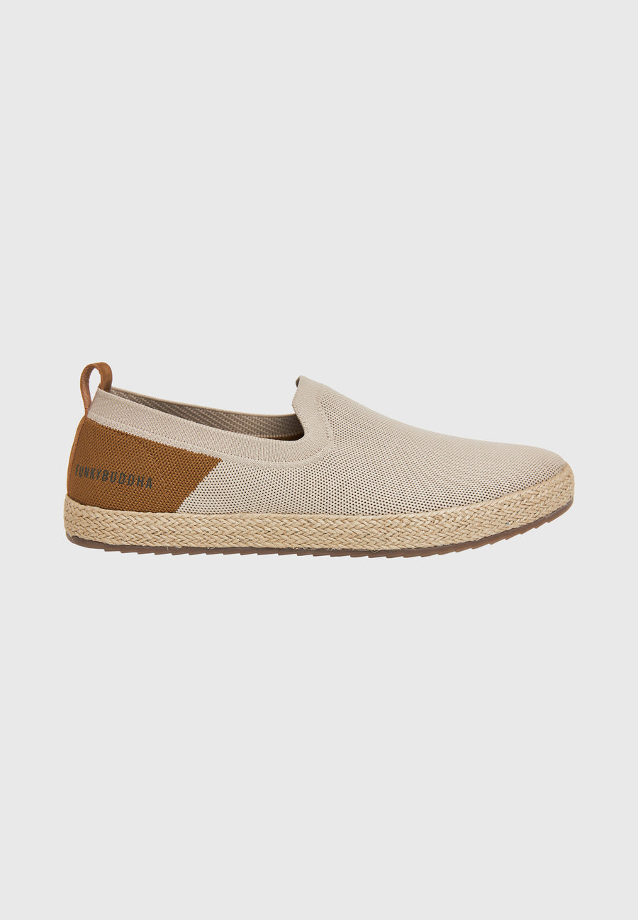 Espadrile bărbătești - Bej