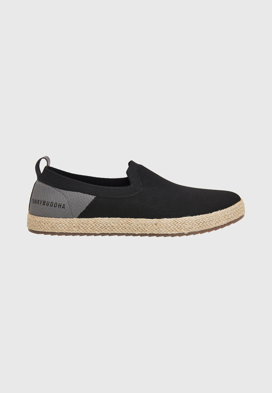 Espadrile bărbătești - Negre