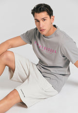 Wide leg fit jogger shorts - The essentials - Mist