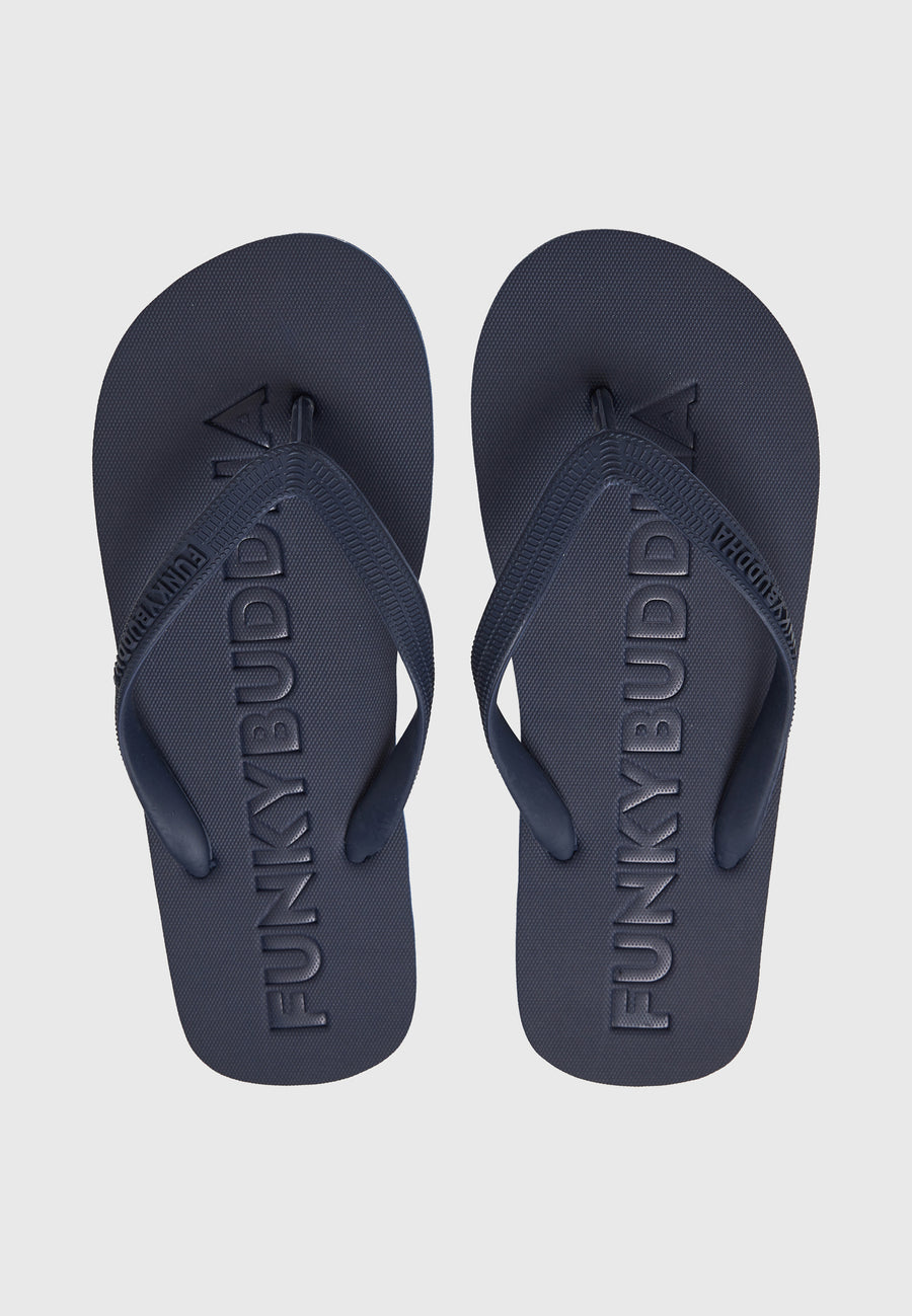 Men's flip flops - Midnight blue