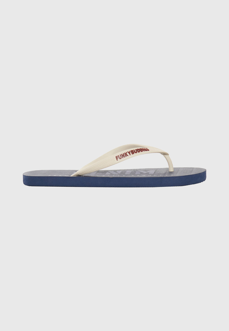 Men's flip flops - Indigo