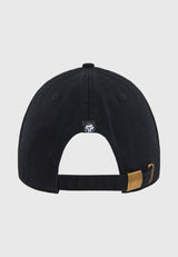 Șapcă bărbătească cu etichetă cu logo-ul Funky Buddha - Negru