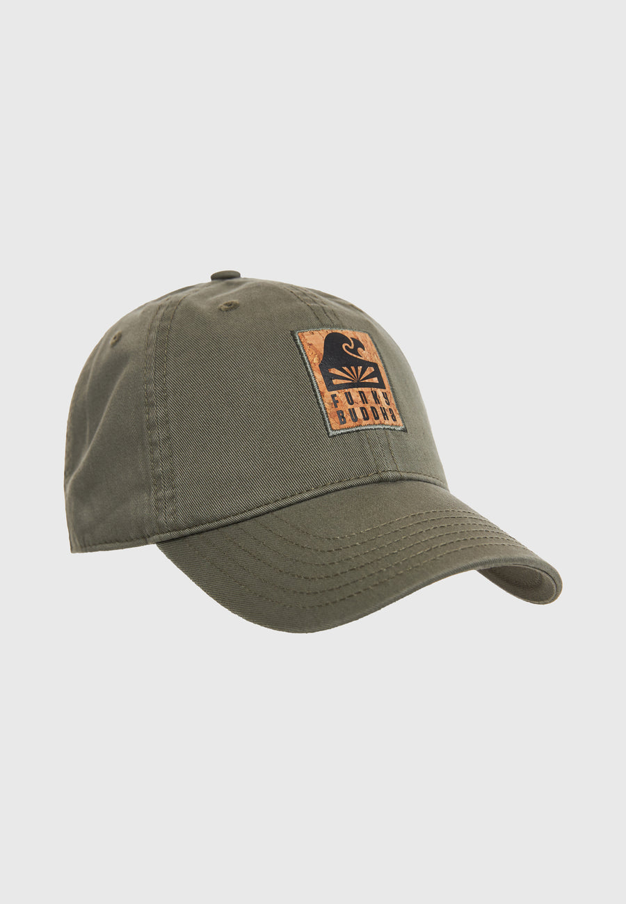 Șapcă bărbătească cu etichetă cu logo-ul Funky Buddha - Oregano