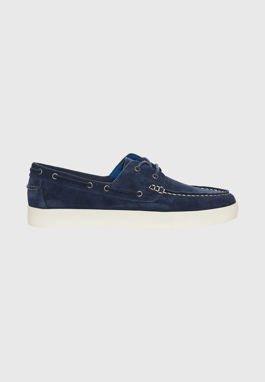 Pantofi de barcă pentru bărbați - Bleumarin