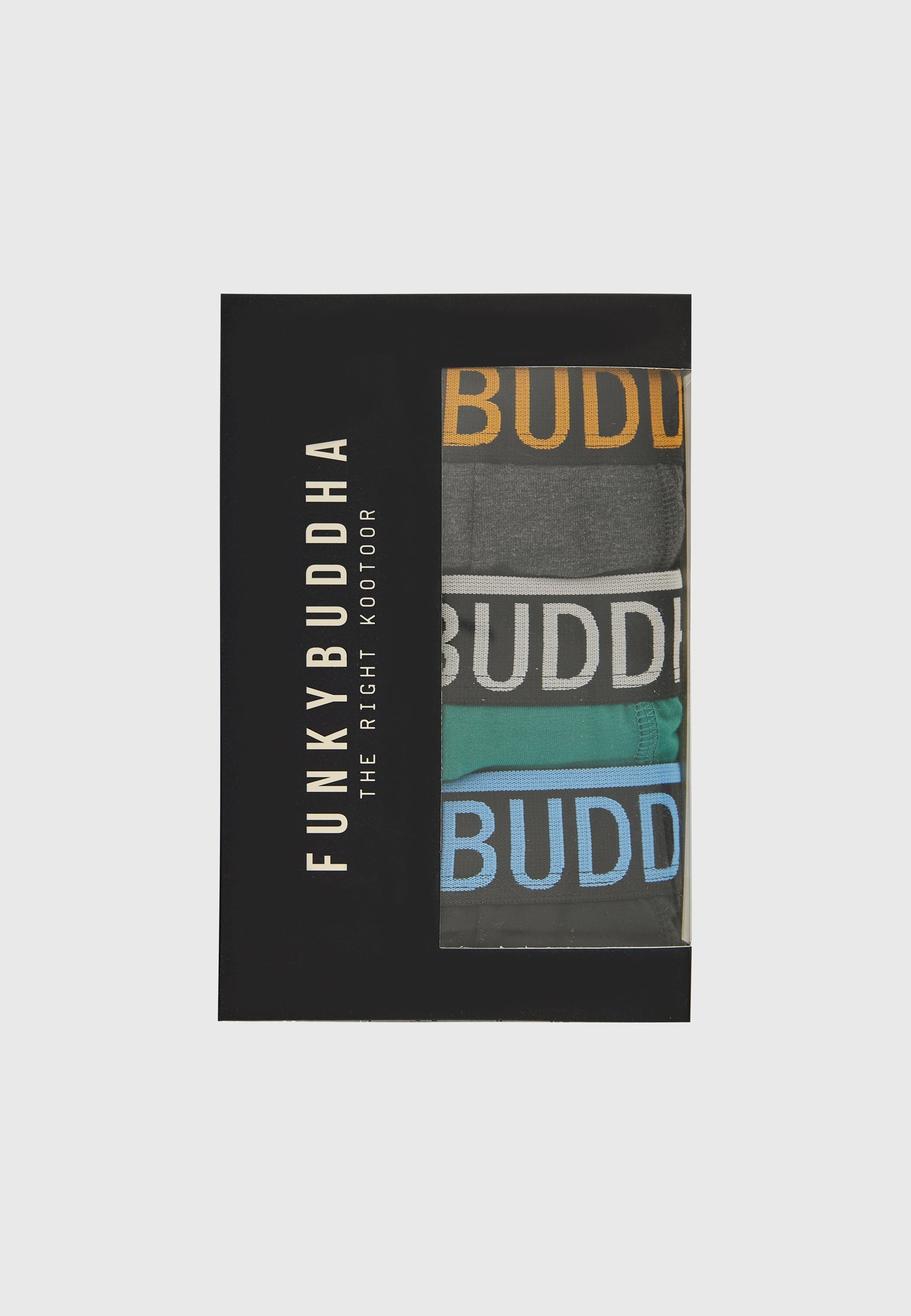Pantaloni scurți boxer (set de 3) - Multicolori – Funky Buddha Romania