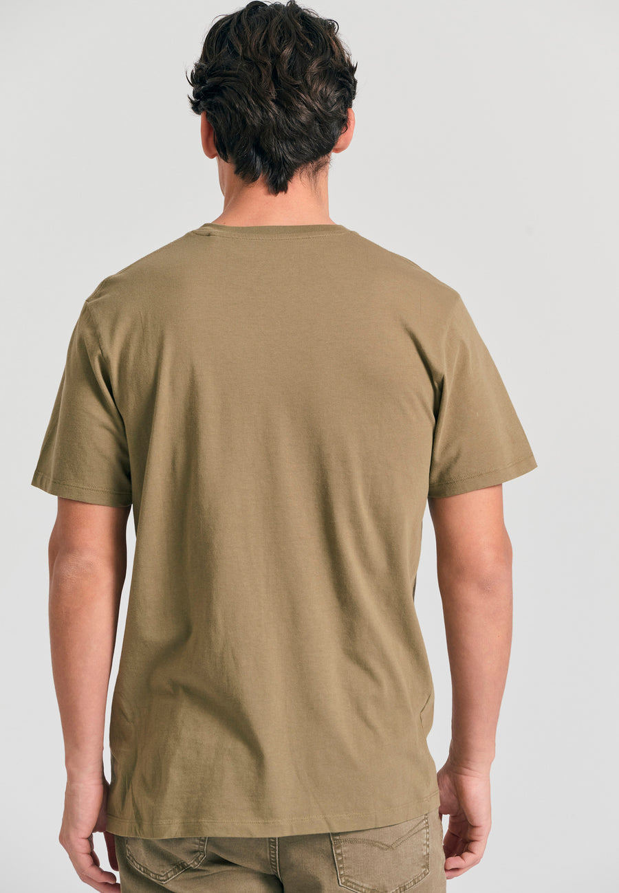Tricou din bumbac organic cu imprimeu artistic - Oregano